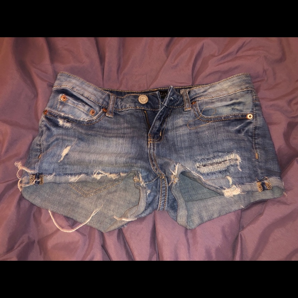 aeropostale denim shorts